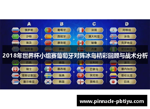 2018年世界杯小组赛葡萄牙对阵冰岛精彩回顾与战术分析